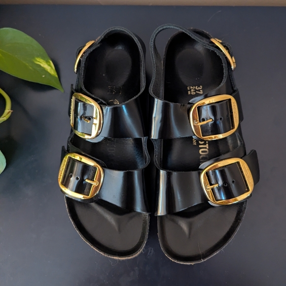 Birkenstock Shoes - Birkenstock Women's Milano Big Buckle Sandals